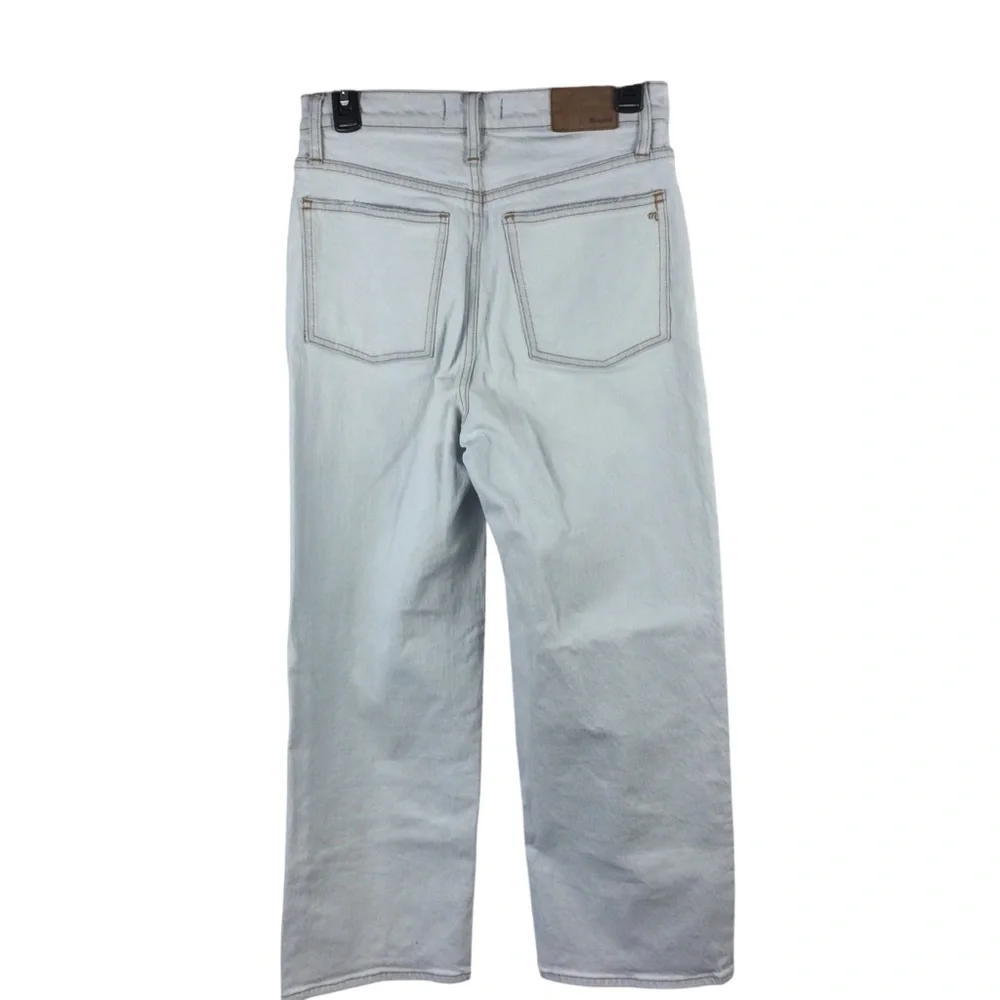 MADEWELL The Perfect Vintage Wide Leg Cropped Jean Size 27 - Picture 2 of 11